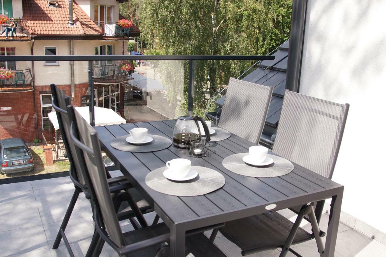 Apartament Grunwaldzka 105 Z Tarasem 5O M Do Plazy 波别罗沃 外观 照片